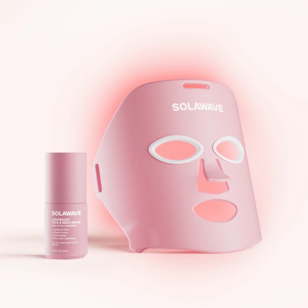 4-in-1 Red Light Therapy Wand & Activating Serum Kit