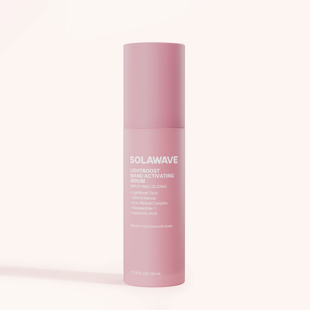 4-in-1 Red Light Therapy Wand & Activating Serum Kit